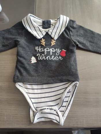 Body mixte- taille naissance