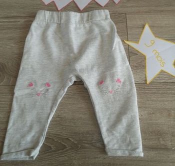 Pantalon gris 9 mois