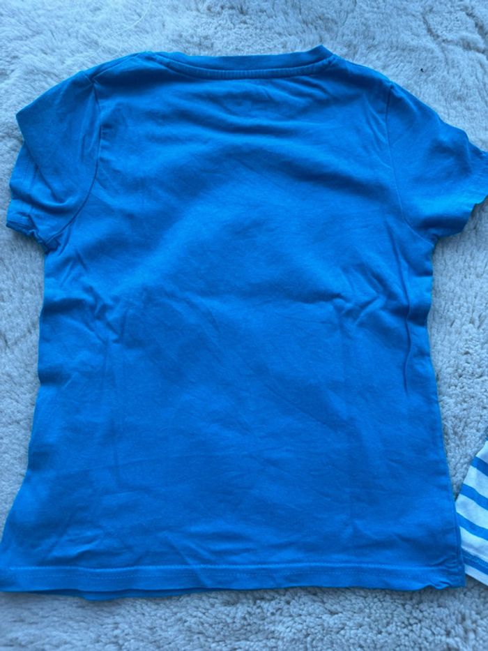 👕 lot 2 tee-shirt- débardeur - garçon - 4 ans - la halle très bon état - photo numéro 6