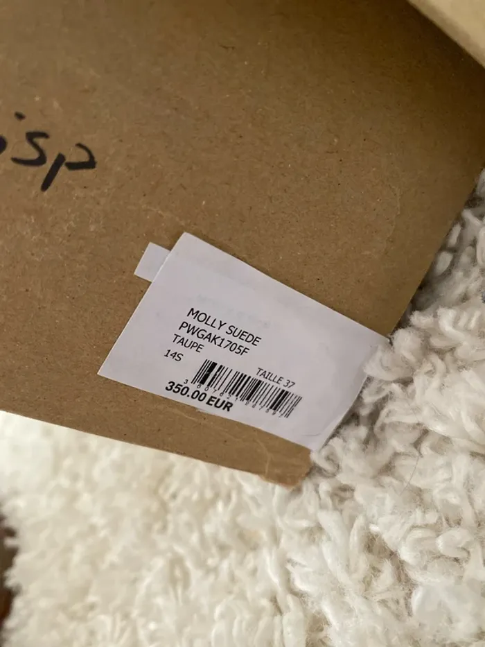 Bottine en nubuck beige taupe Zadig et voltaire - photo numéro 11