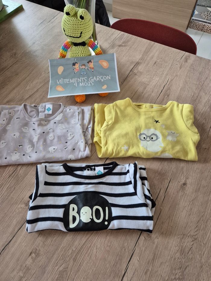 đź‘» Lot 3 pyjamas TEX 9m