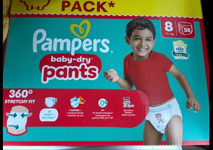 Pampers pants t8