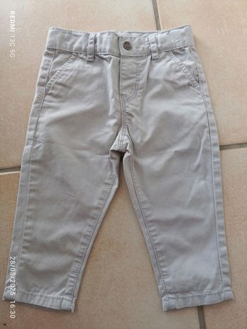 Pantalon léger Obaïbi taille 6 mois