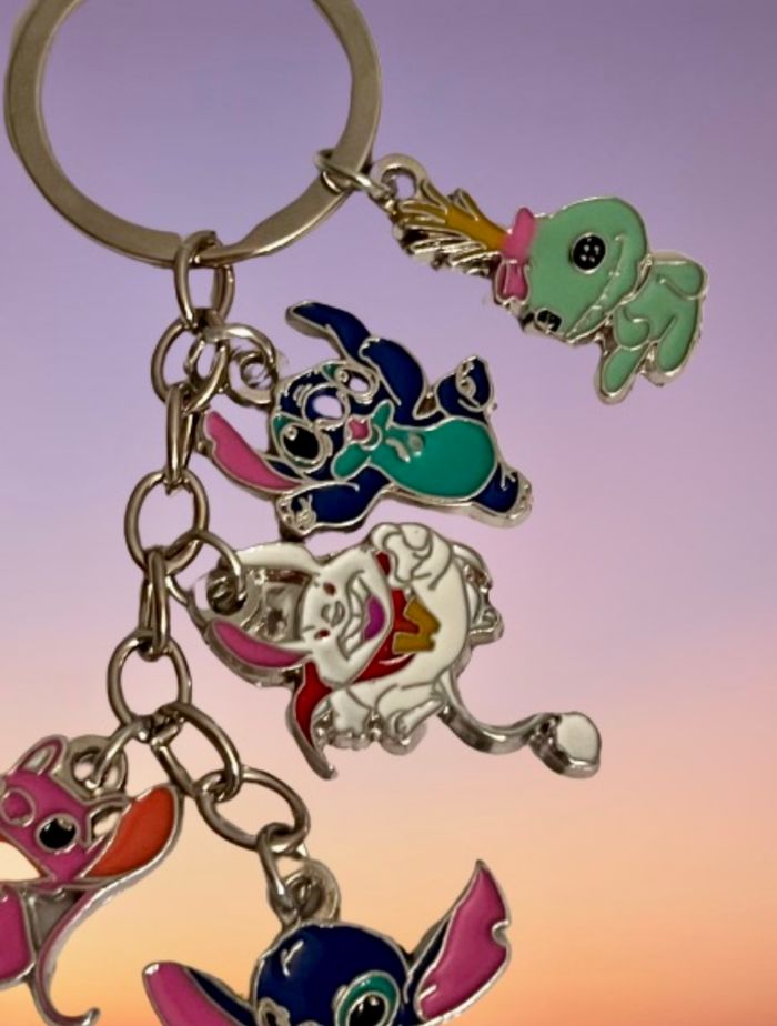 Porte-clés Stitch (multi-personnages) - photo numéro 3
