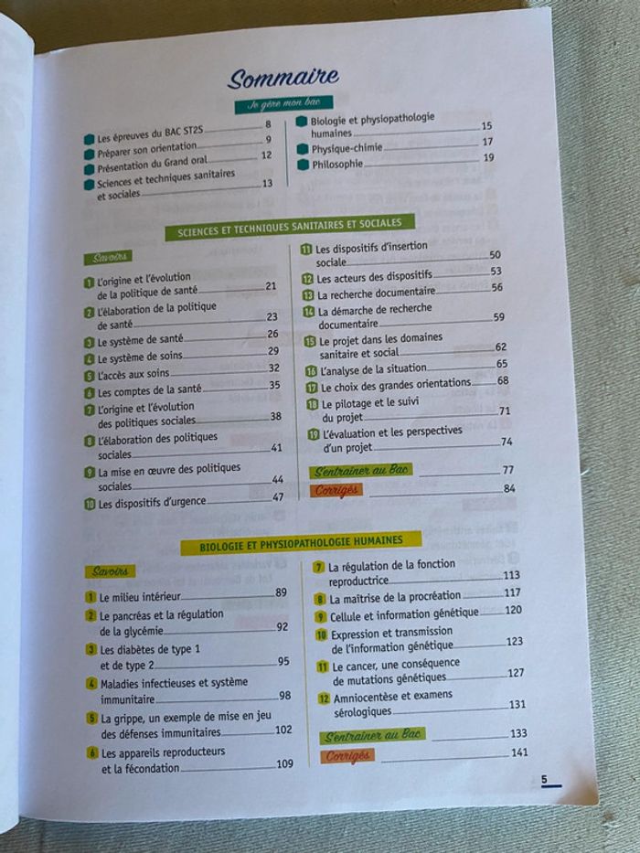 Livre révision BAC ST2S - photo numéro 4