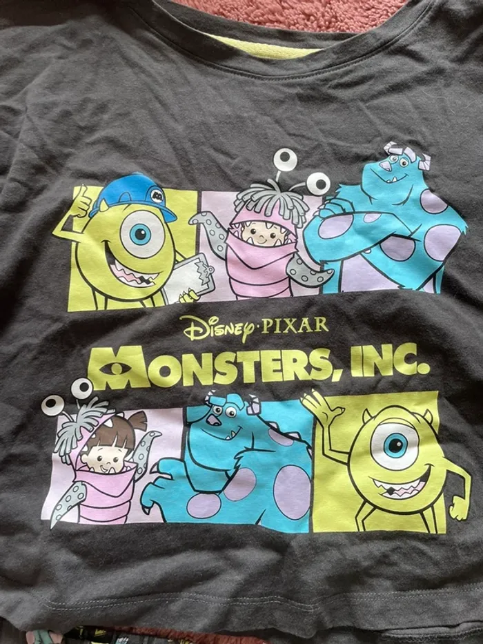 pyjama short monstres et compagnie - photo numéro 2