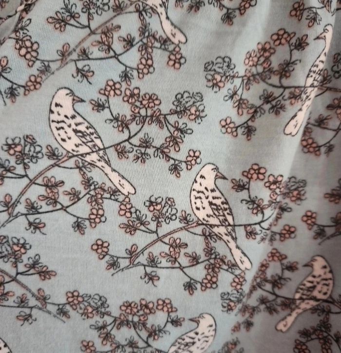 Blouse bleu ciel à motifs – Taille L – H&M – Bon état - photo numéro 3