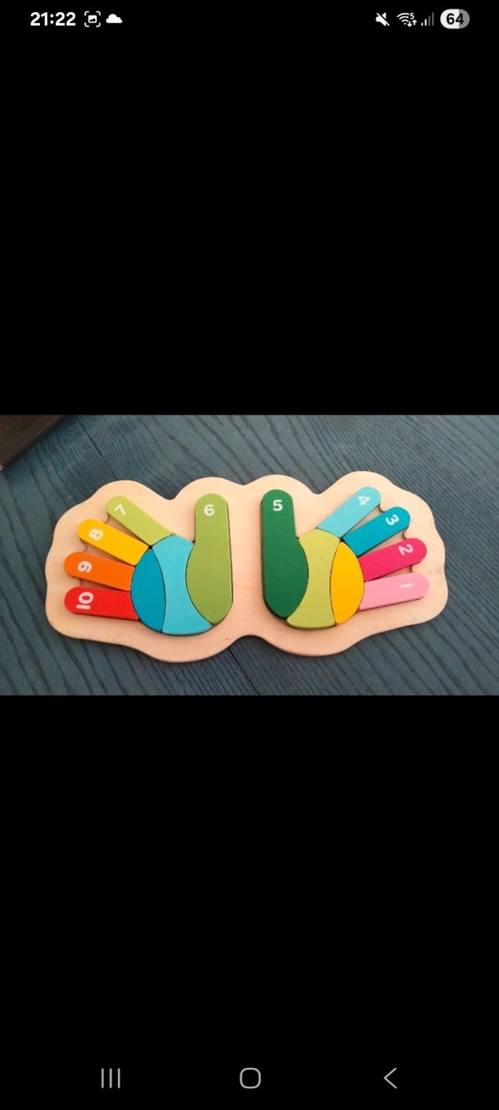 Jeu d’encastrement mains - photo numéro 2