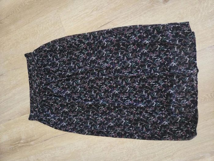 jupes longue Maison 123 noir et multicolore taille L - photo numéro 2