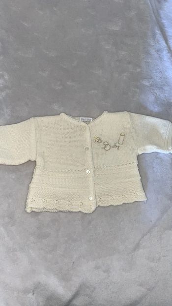 Gilet en laine 6mois