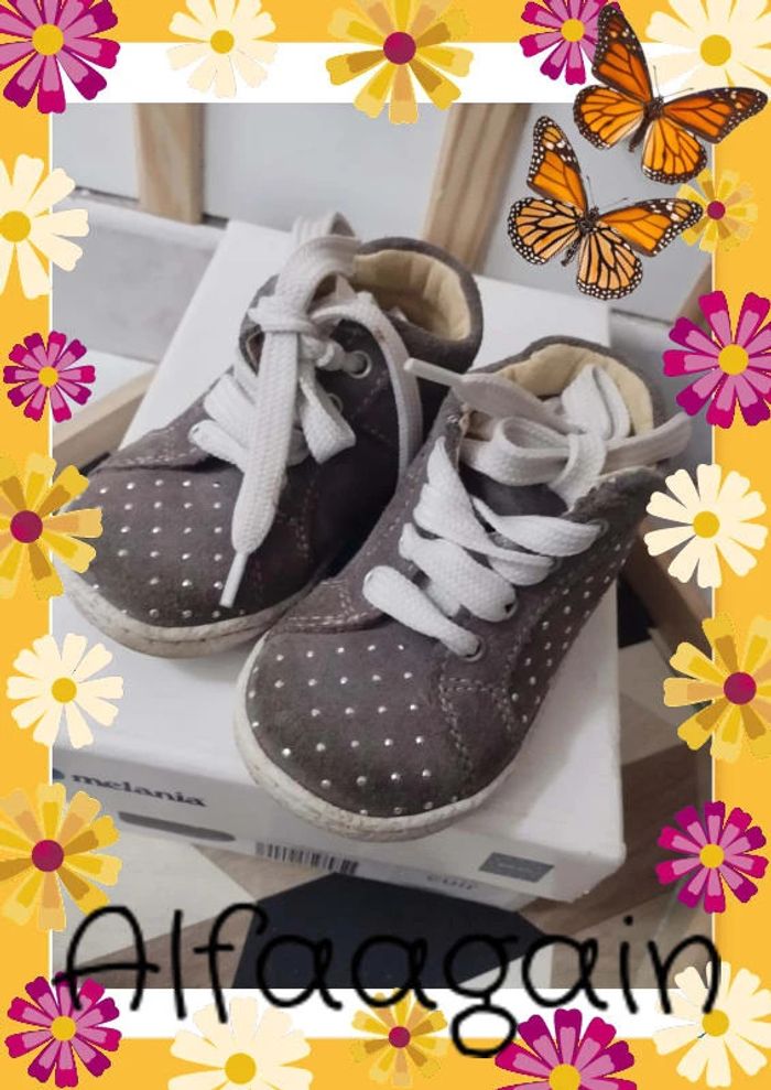 Chaussures neuves bébé 19 fille - photo numéro 5