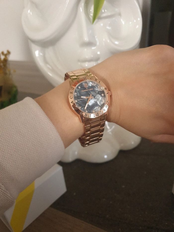 Montre doré rosé Christian Lacroix CXL - photo numéro 14