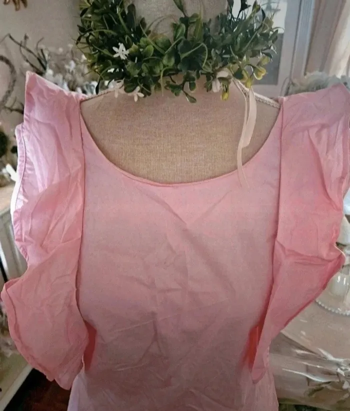 Robe rose pastel avec noeud Golden Days Paris Taille S/M Neuve - photo numéro 2