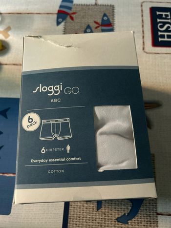 Sloggi caleçon blanc x6 taille XXL