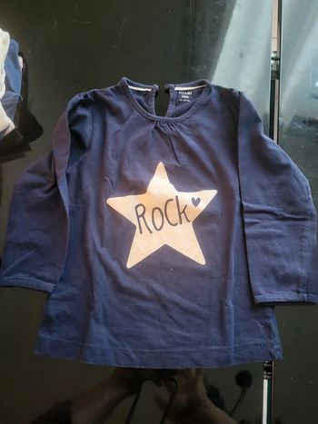 Haut manches longues kiabi 2 ans