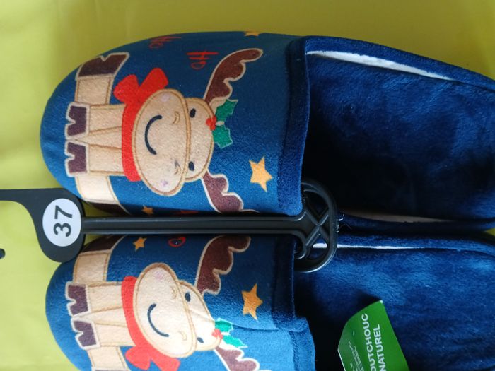 chaussons de noel cerf femme 37 - photo numéro 2