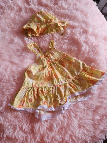 Ensemble robe chapeau