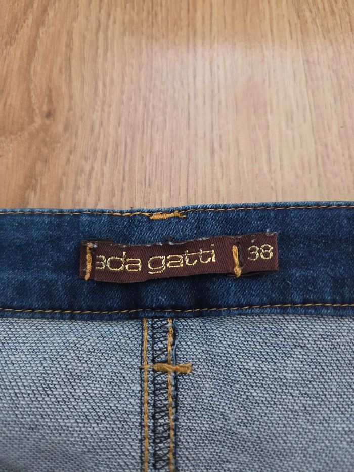 Jupe en jean Ada Gatti - Taille 38 - en bon état - photo numéro 3