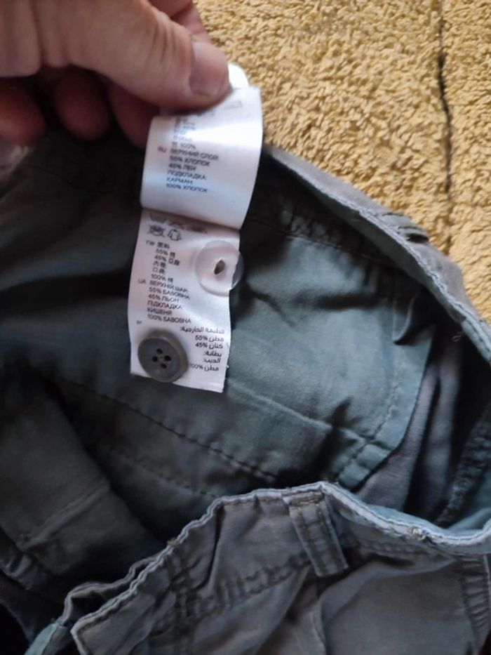 Pantalon en toile kaki LOGG de H&M - photo numéro 3