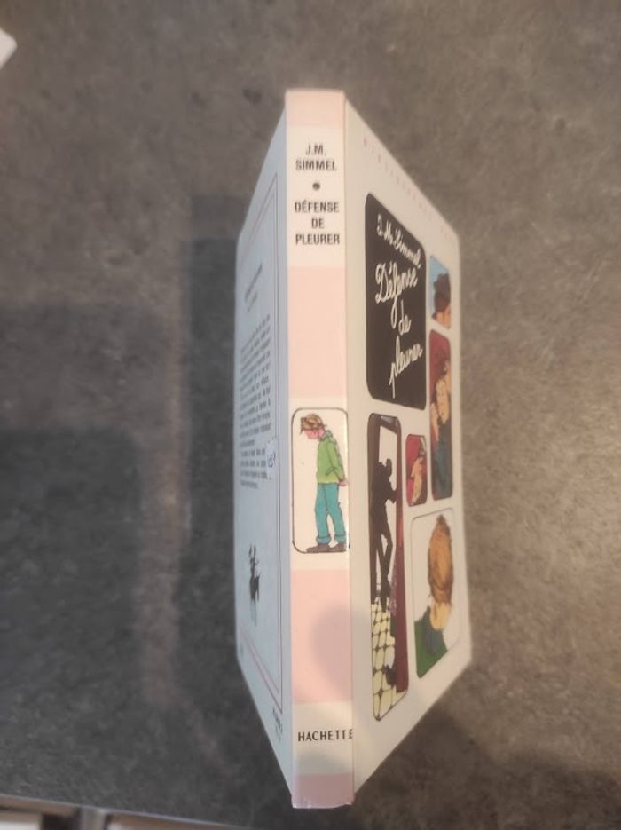 Défense de pleurer J.M. Simmel Bibliothèque Verte cartonnée 1978 - photo numéro 2