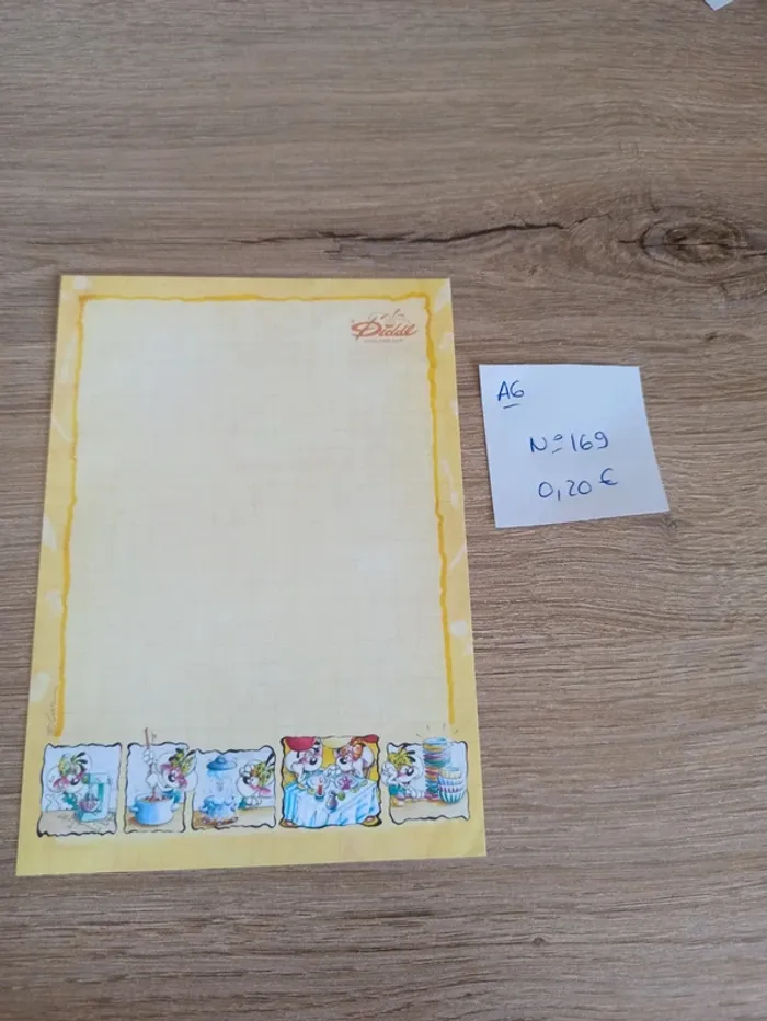 Feuille Diddl A6 169 0,20€