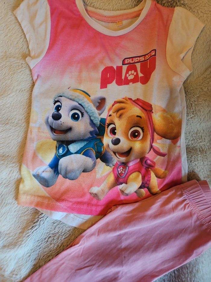 Ensemble 2 pièces pat patrouille/ paw patrol - photo numéro 2