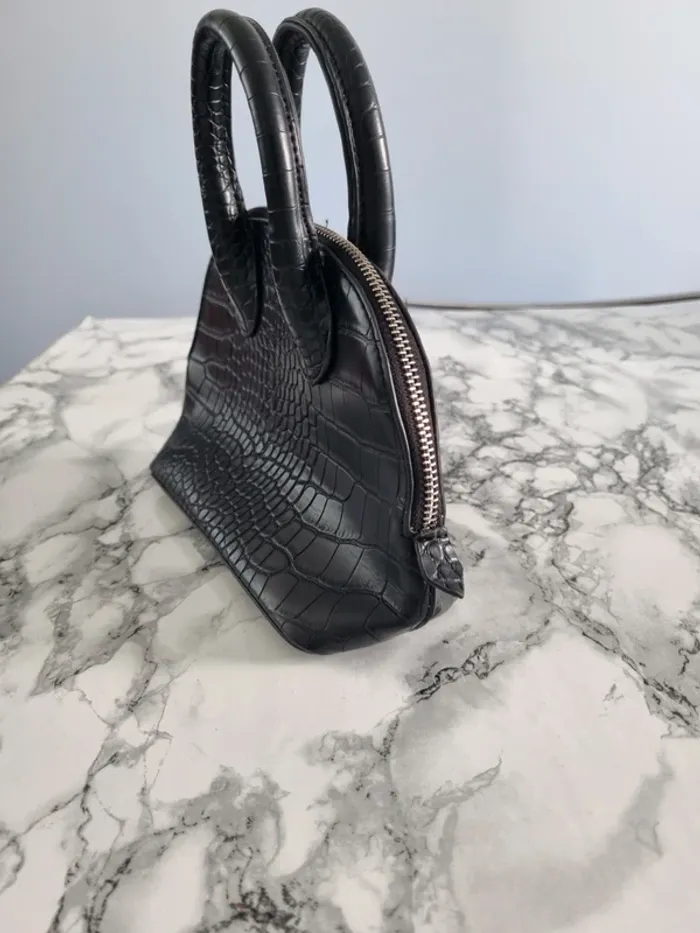 Petit sac en similicuir noir Shein - photo numéro 6
