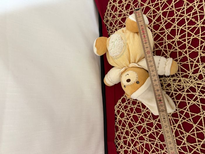 Doudou Ours Kaloo - Dessin feuilles - photo numéro 2