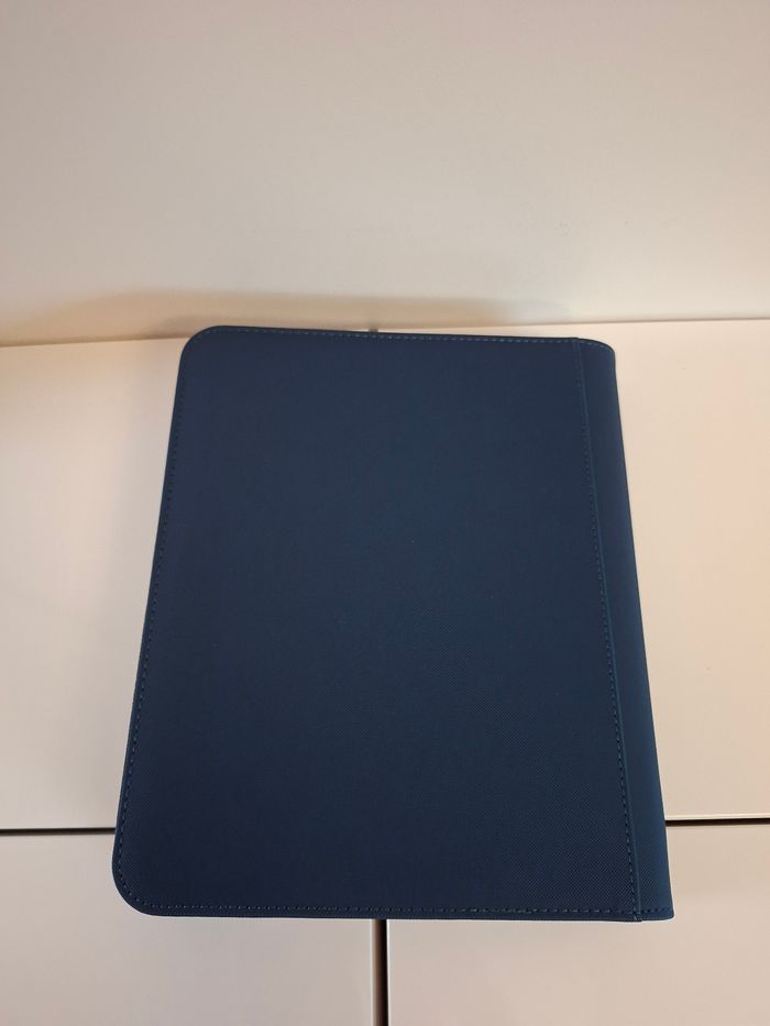 Classeur zip pour 128 cartes sous toploaders Pokémon coloris bleu 🟦 - photo numéro 6