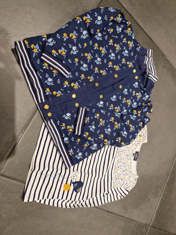 Ensrmble veste et t-shirt fille 6 ans