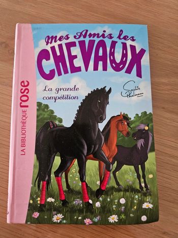 Livre Mes amis les chevaux La grande competition