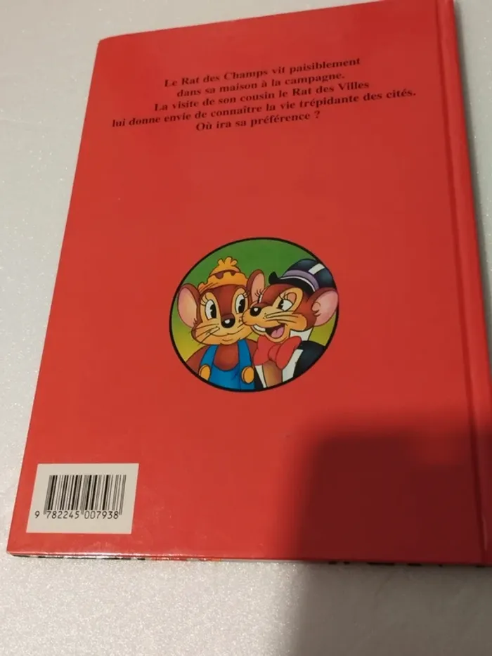 Livre Disney : Le rat des villes et le rat des champs - photo numéro 2