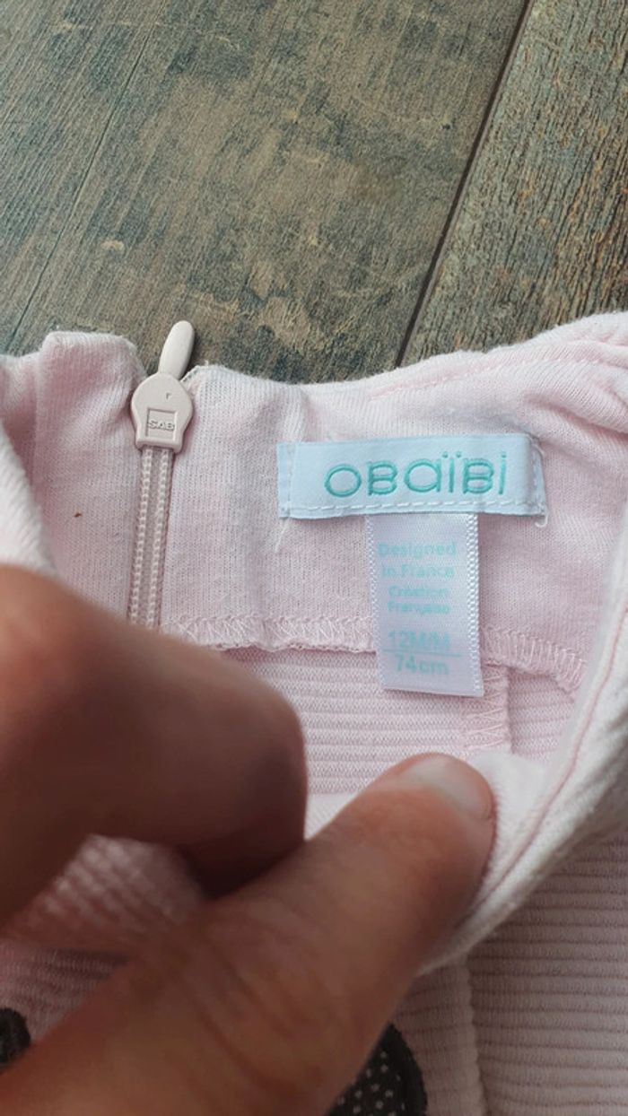 Robe Obaïbi 12 mois en très bon état - photo numéro 4