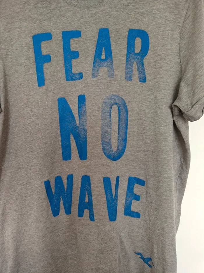 T-shirt homme Hollister "Fear no wave" - photo numéro 3