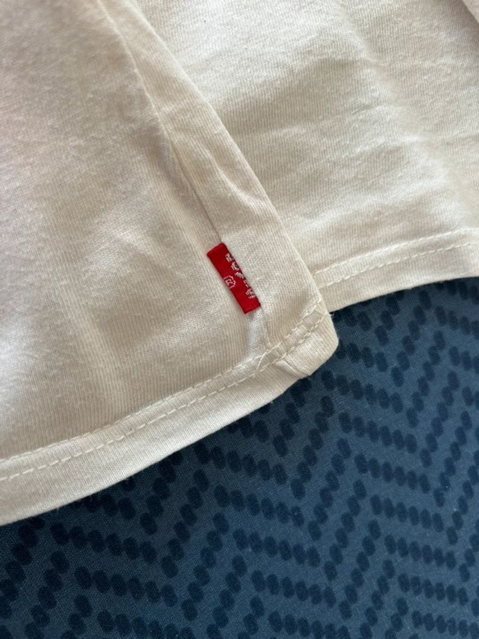 Levi’s tee shirt manche courte crème 12-14 - photo numéro 5