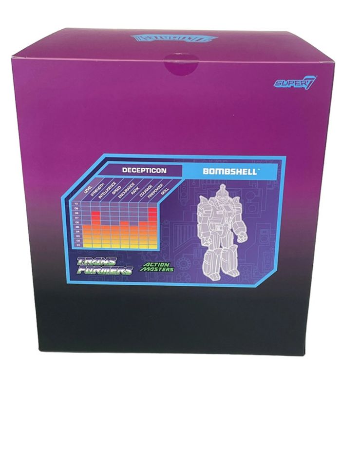 Figurine Transformers Deception Bombshell Super 7 / Hasbro neuf - photo numéro 2