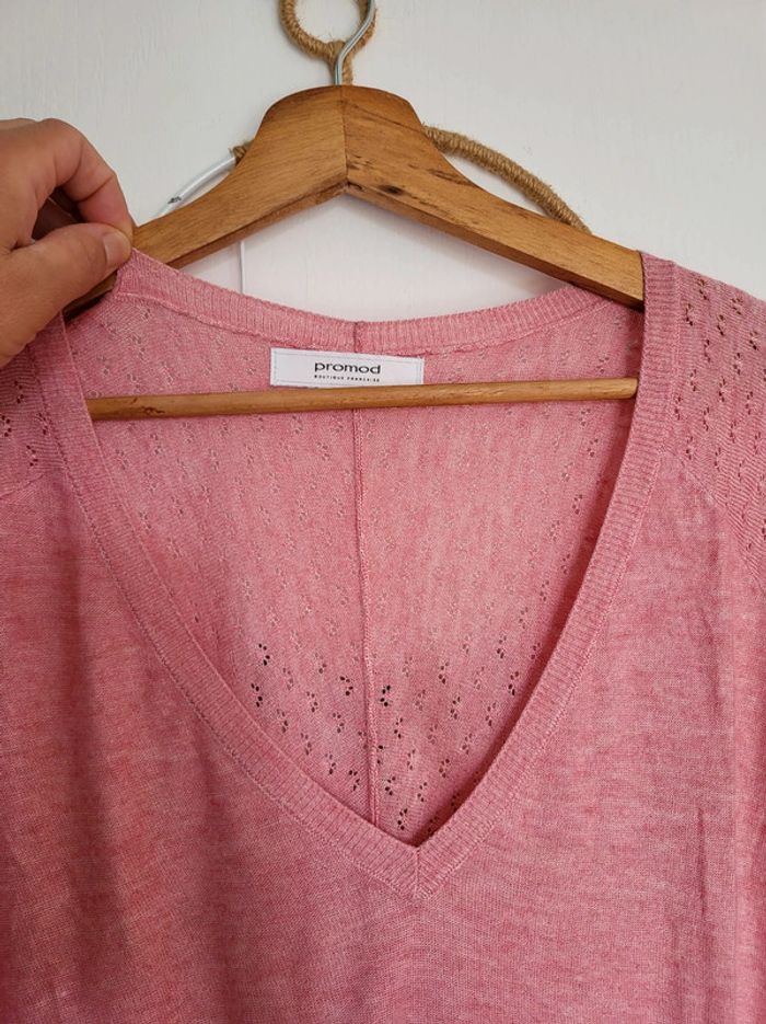 Pull maille fine Promod XL impeccable - photo numéro 2