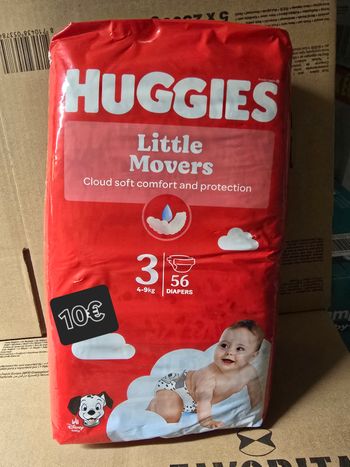 Couche Huggies T3 56 couches