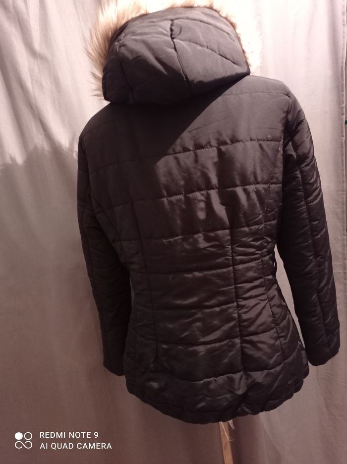 Parka noir de H&M 40 *Spécial FETE* Réf 852 P - photo numéro 2