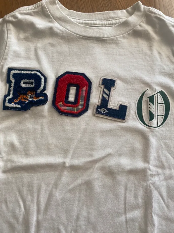 Tee-shirt manches courtes garçon 2 ans – Polo Ralph Lauren – Bon état, classique - photo numéro 2