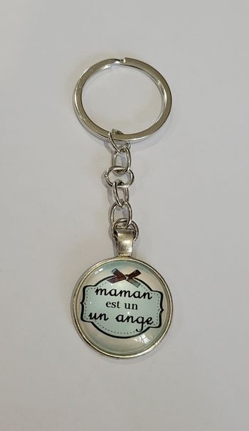 PORTE CLES MAMAN EST UN ANGE ! NEUF ! FETE DES MERES