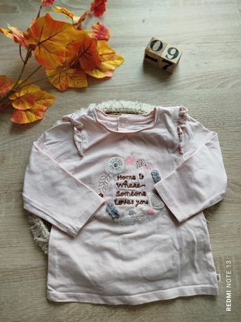 T-shirt manche longue 9mois obaibi