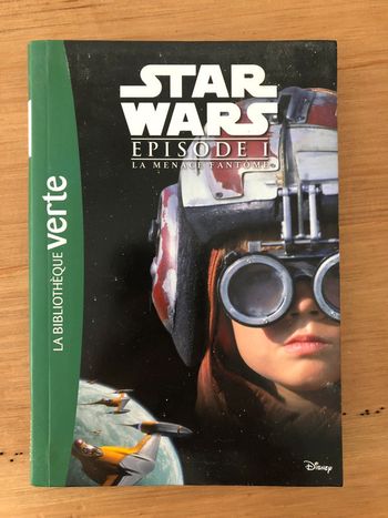 Livre star wars épisode 1 la menace fantôme