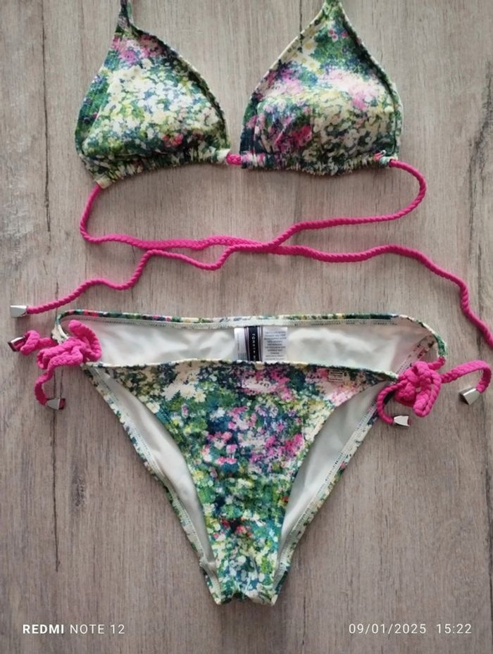 Maillot de bain 2 pièces Tommy Hilfiger T36 - photo numéro 3