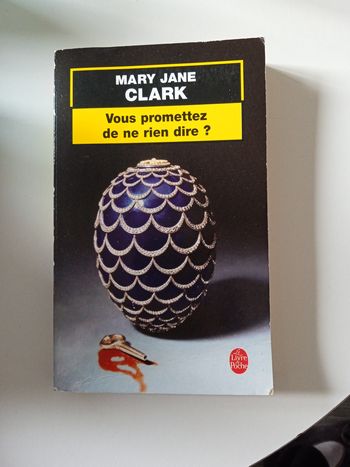 Livre polar Vous promettez de ne rien dire Mary Jane Clark