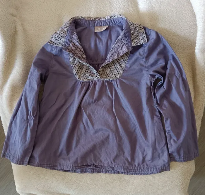 Blouse fille T6 ans Du Pareil au Même - photo numéro 2