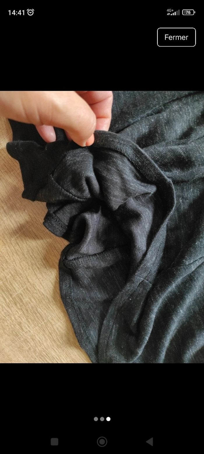 Jupe Gémo gris foncé 5 ans - photo numéro 3