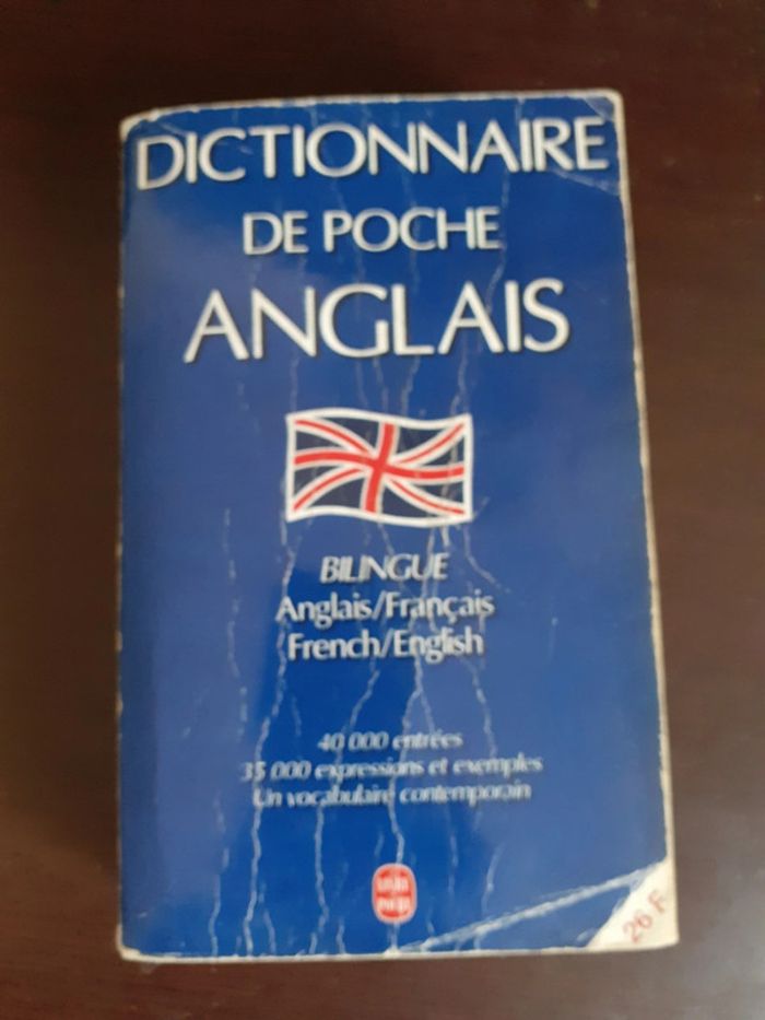 Dictionnaire anglais