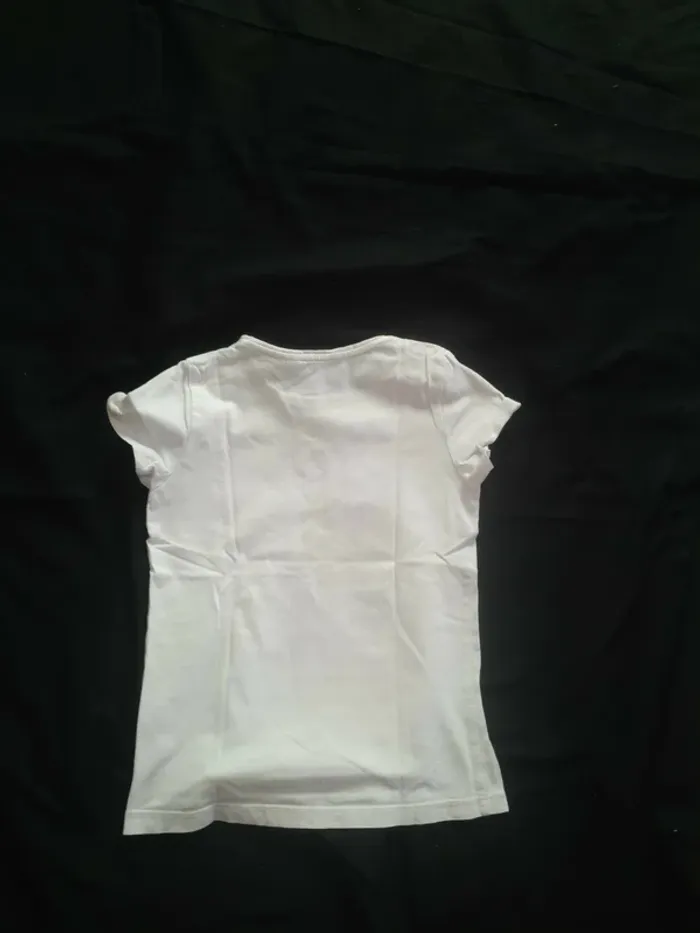 Tee shirt Fille Manches courtes 6 ans - photo numéro 3