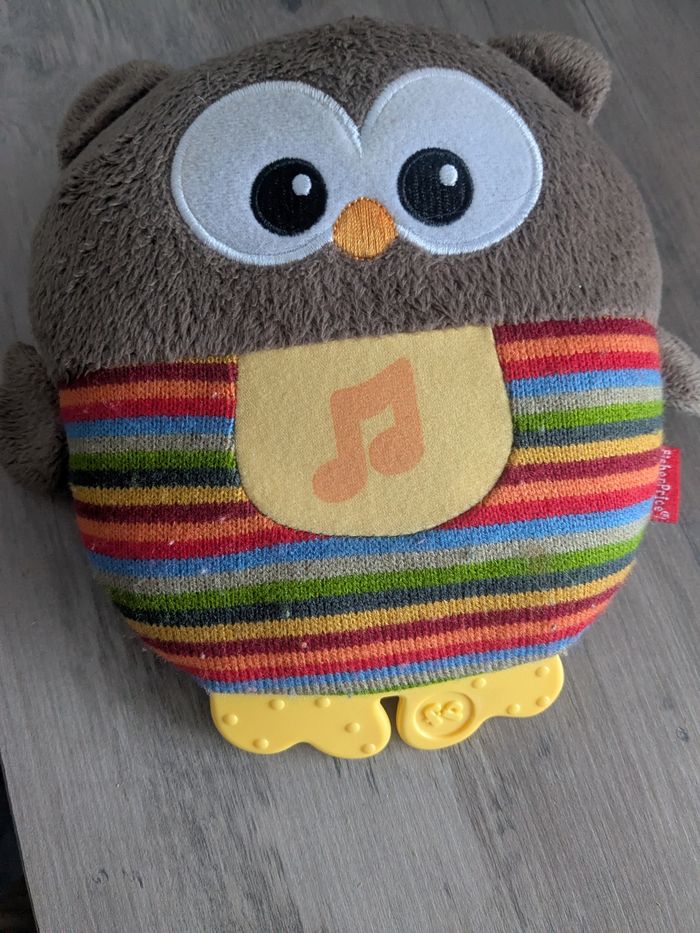 Peluche hibou Fisher Price
